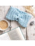 Wool Couture headband crochet kit for beginners (British brand)