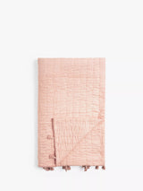 John Lewis John Lewis Kids' Tassel Pure Cotton Quilted Throw- Buy online at McGrocer