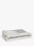 John Lewis kids' glow-in-the-dark star print sherpa fleece blanket, UK version