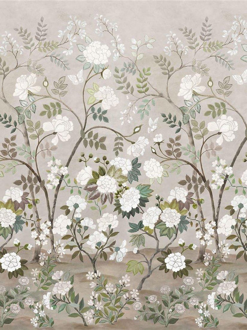 Floral Scenic Wallpaper Panel Set 140cm x 300cm
