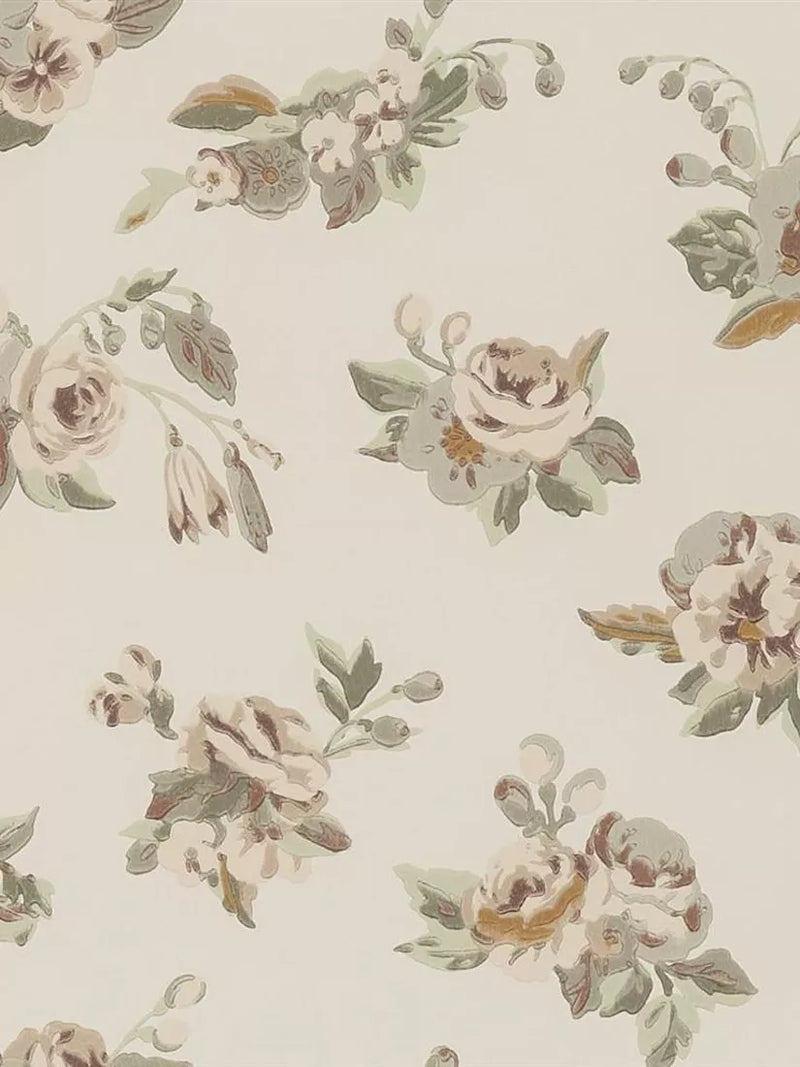 English Heritage by Designers Guild Craven Street Flower Wallpaper 10m x 52cm