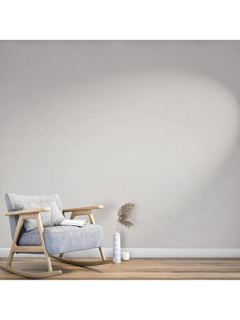 John Lewis herringbone vinyl wallpaper pale grey - British product