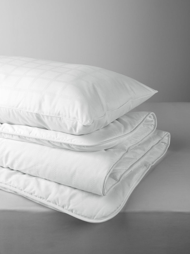little home anti-allergen washable single duvet and pillow set 7 tog, UK version