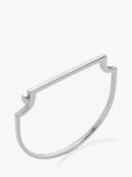 Monica Vinader Signature Skinny Bangle, Silver, Small