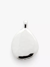 John Lewis Monica Vinader Deia Pebble Locket Charm, Silver- Buy online at McGrocer
