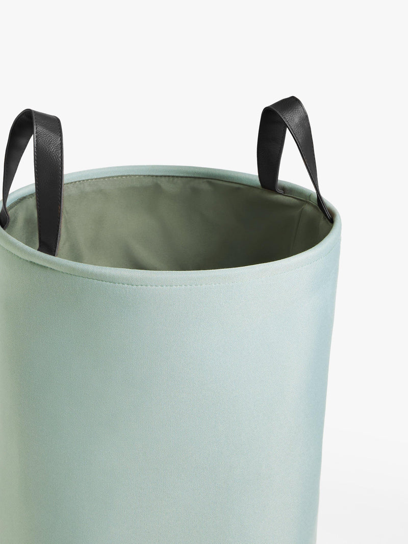 John Lewis canvas laundry basket H58cm Dia37cm, UK version