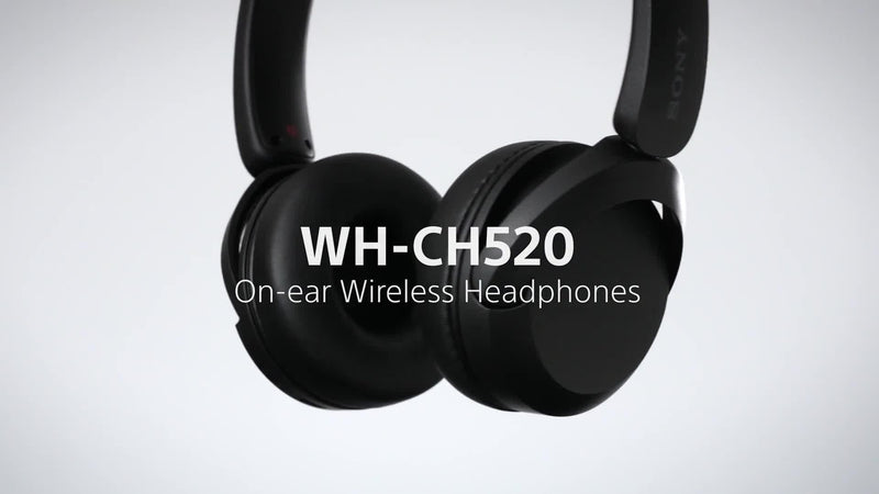 Sony WH-CH520 trådløse hodetelefoner på øret, britisk versjon