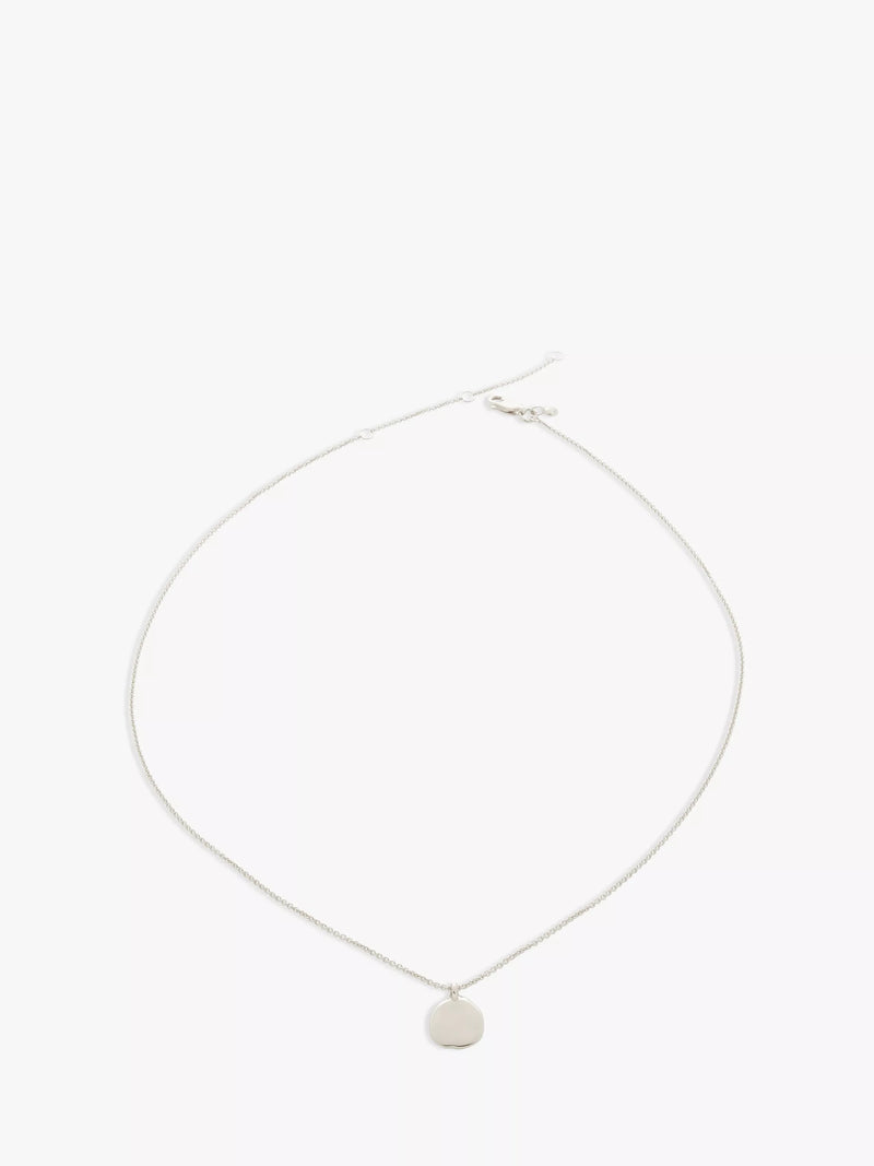 Monica Vinader Siren Petal chain necklace sterling silver (British brand)