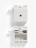 John Lewis heavyweight wall bracket pack of 4 aluminium plastic - British product