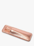 Tweezerman rose gold mini slant tweezers, imported from the UK