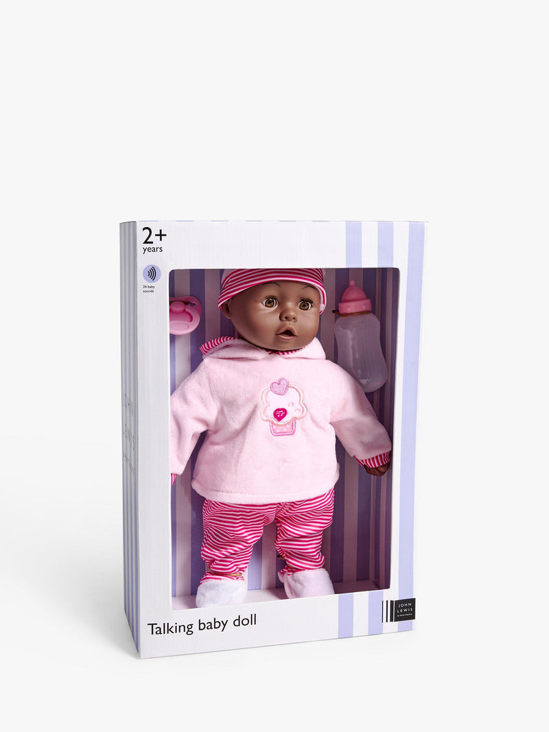 John Lewis talking baby doll 38 cm - British product