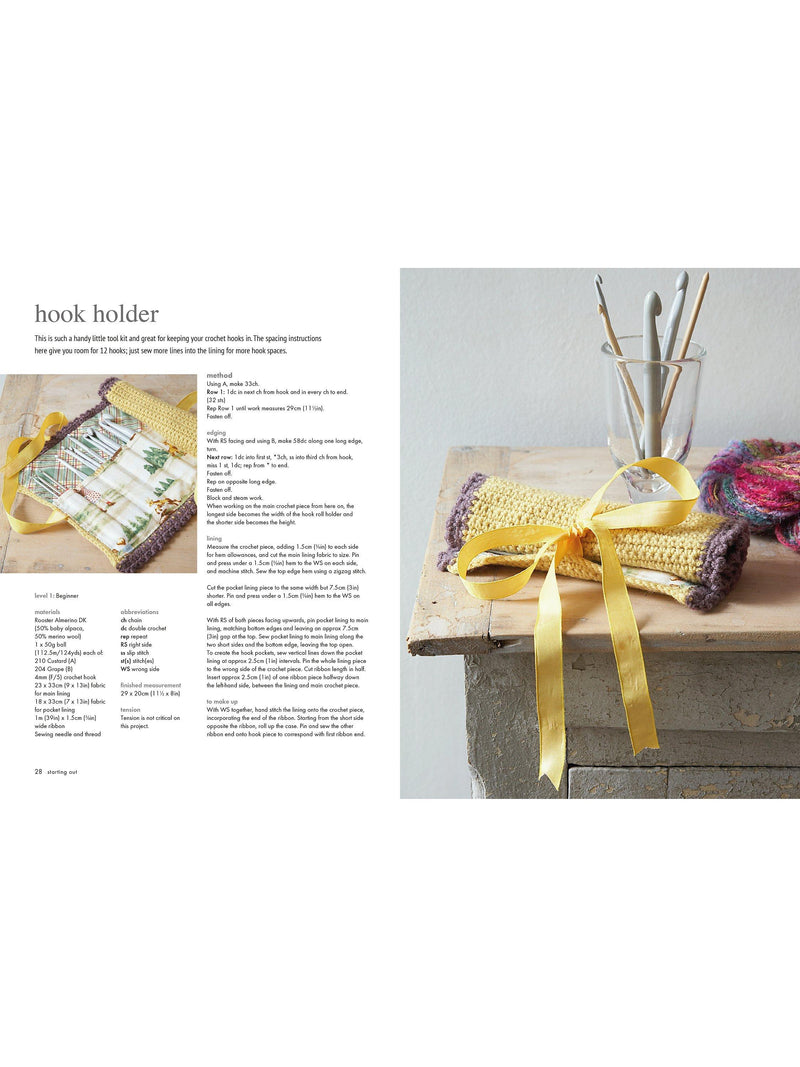 GMC crochet book for beginners with 35 patterns, UK version