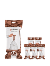 John Lewis Brabantia PerfectFit Bin Liners Size L 40-45L 120 Bags- Buy online at McGrocer