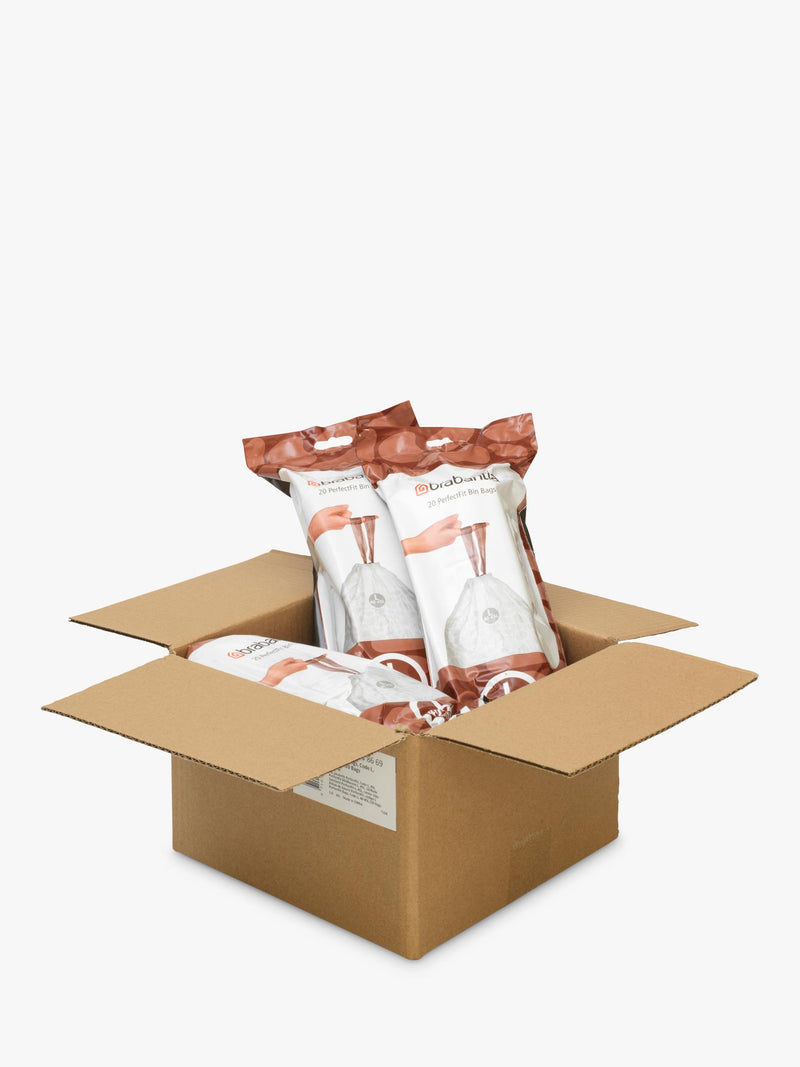 Brabantia PerfectFit bin liners 40-45L (British brand)
