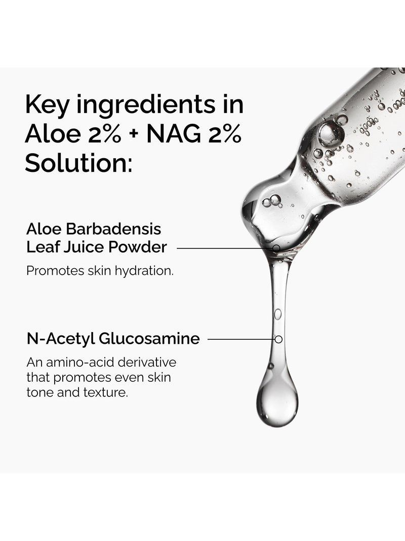 The Ordinary Aloe 2% NAG serum 30ml (British brand)
