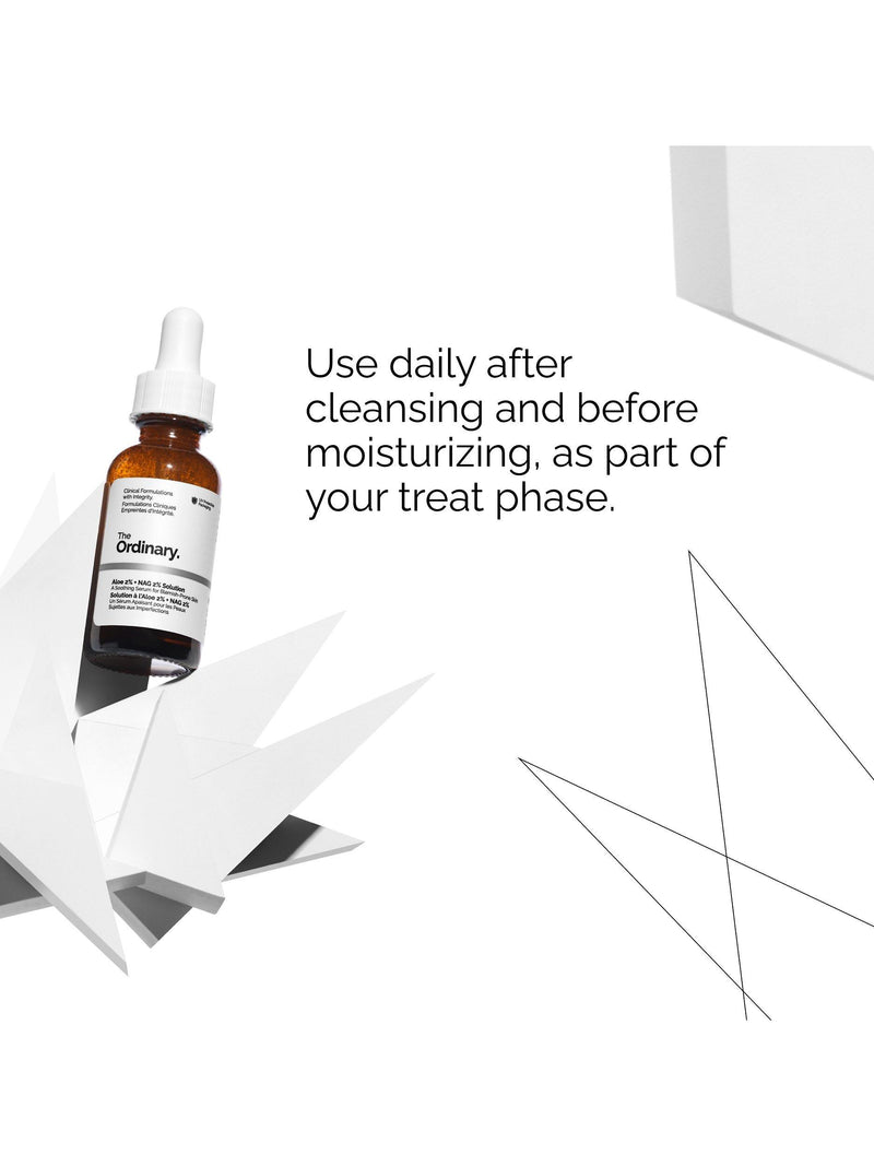 The Ordinary Aloe 2% NAG serum 30ml (British brand)