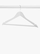 John Lewis John Lewis Clothes Hangers (FSC) Pack of 6 White- Buy online at McGrocer