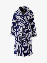 Harlequin x Sophie Robinson Thicket Bath Robe Lapis