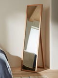 John Lewis solid oak cheval mirror 160cm, imported from the UK