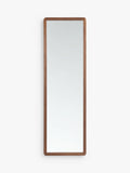 Miroir d'entrée John Lewis Slim en chêne massif 140x43cm, version britannique