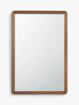 John Lewis John Lewis Slim Solid Oak Wood Rectangular Wall Mirror 75 x 50cm- Buy online at McGrocer