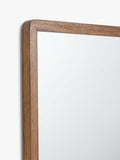 John Lewis solid oak rectangular wall mirror 75x50cm (ماركة بريطانية)