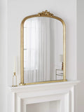 John Lewis vintage ornate gold overmantel mirror 85x115cm (British brand)
