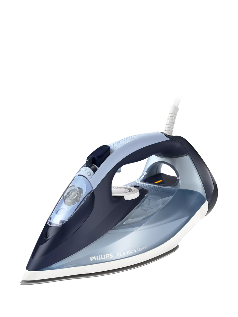Philips 7000 Series SteamGlide Plus steam iron blue (British brand)