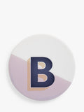 Alphabet Fine China Coaster