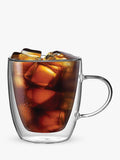 Bialetti double-walled coffee glasses set of 2 350ml - British product