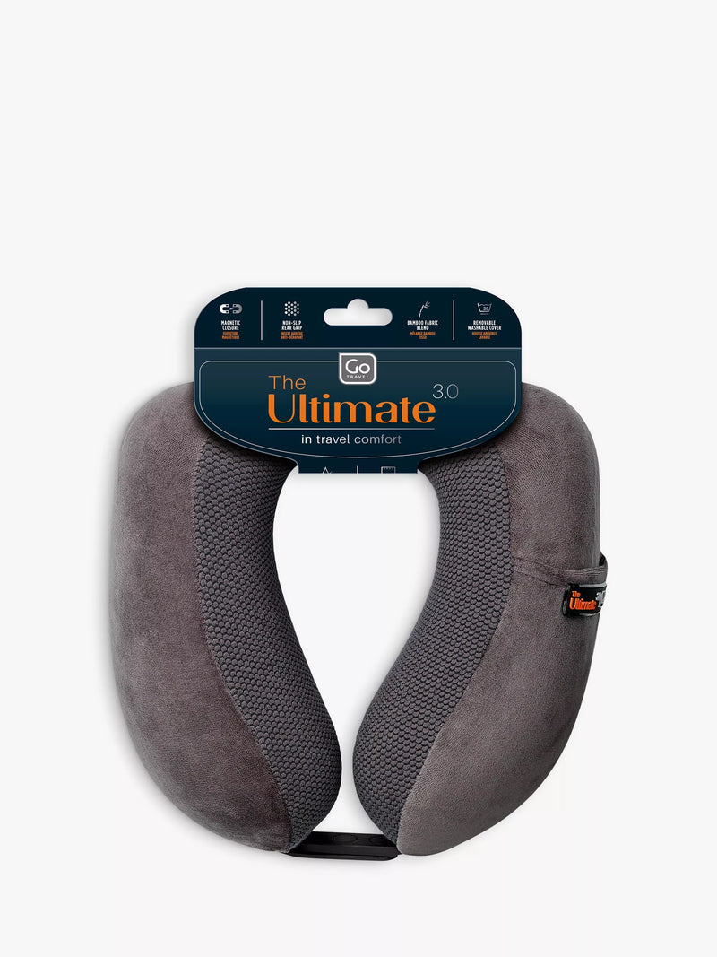 Go Travel Ultimate 3.0 memory pillow for travel, imported from the UK
