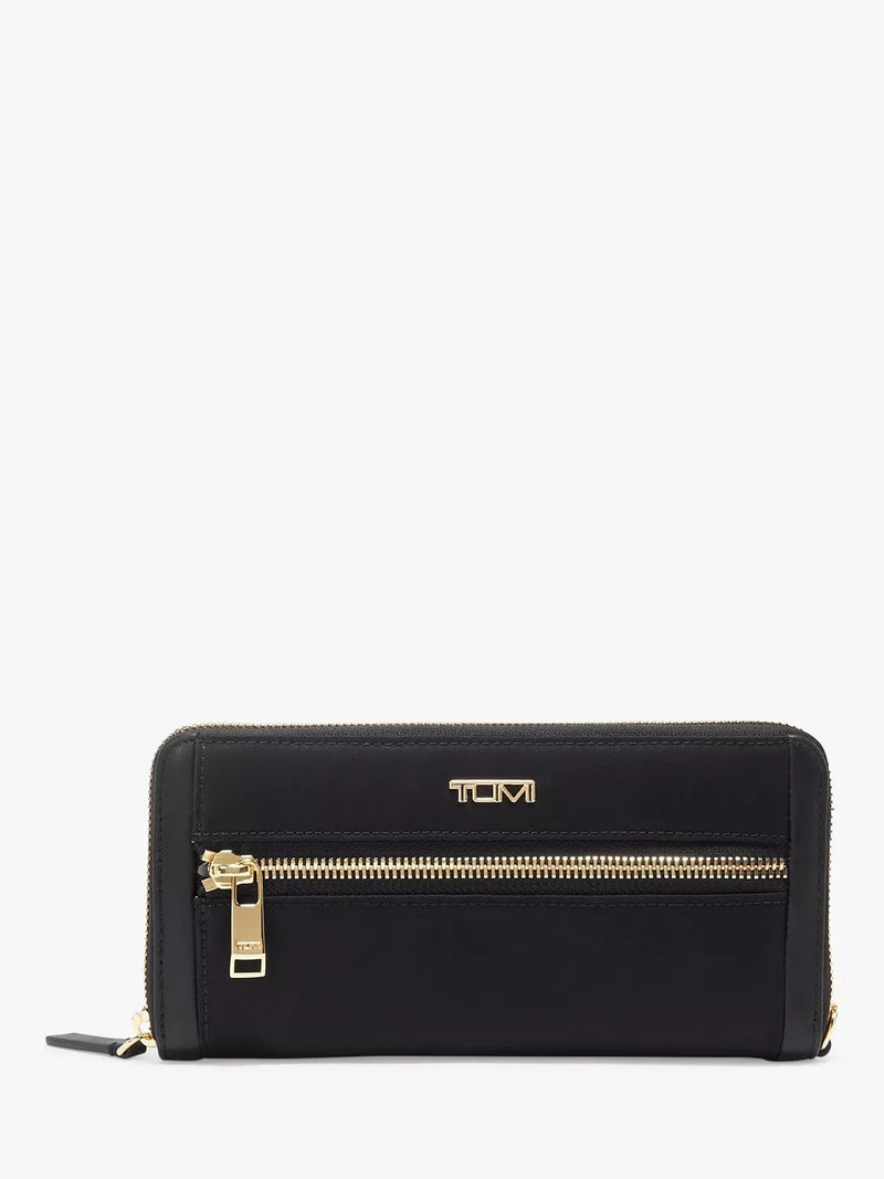 TUMI Voyageur Zip Around Continental Travel Wallet, imported from the UK