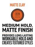 American Crew matte hair clay 85g - British product