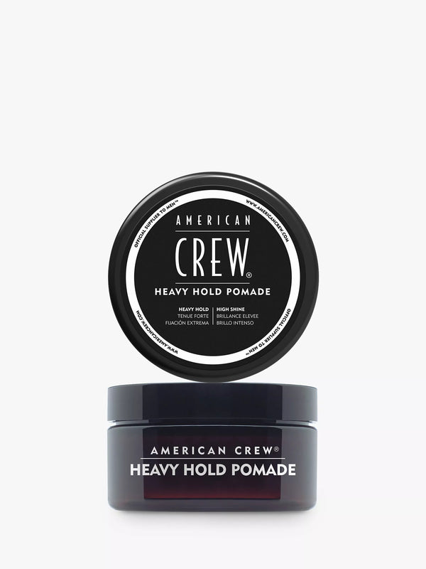 Heavy Hold Water-Based Pomade for Sleek Styles 85g