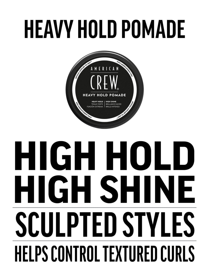 American Crew heavy hold pomade 85g - British product