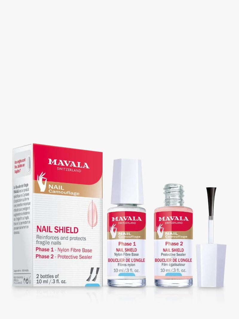 Mavala Nail Shield Treatment 2 x 10ml, imported from the UK