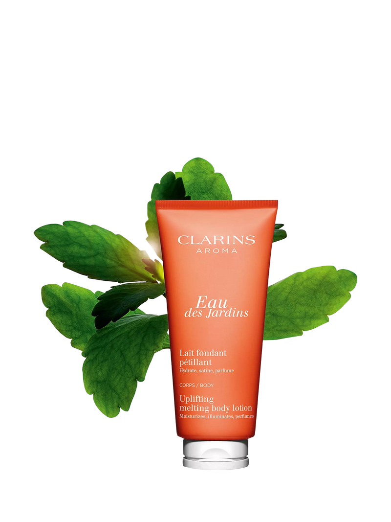 Clarins Eau des Jardins melting body lotion 200ml - British product