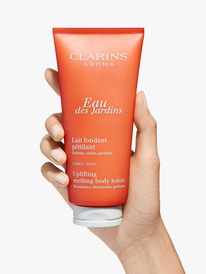 Clarins Eau des Jardins melting body lotion 200ml - British product