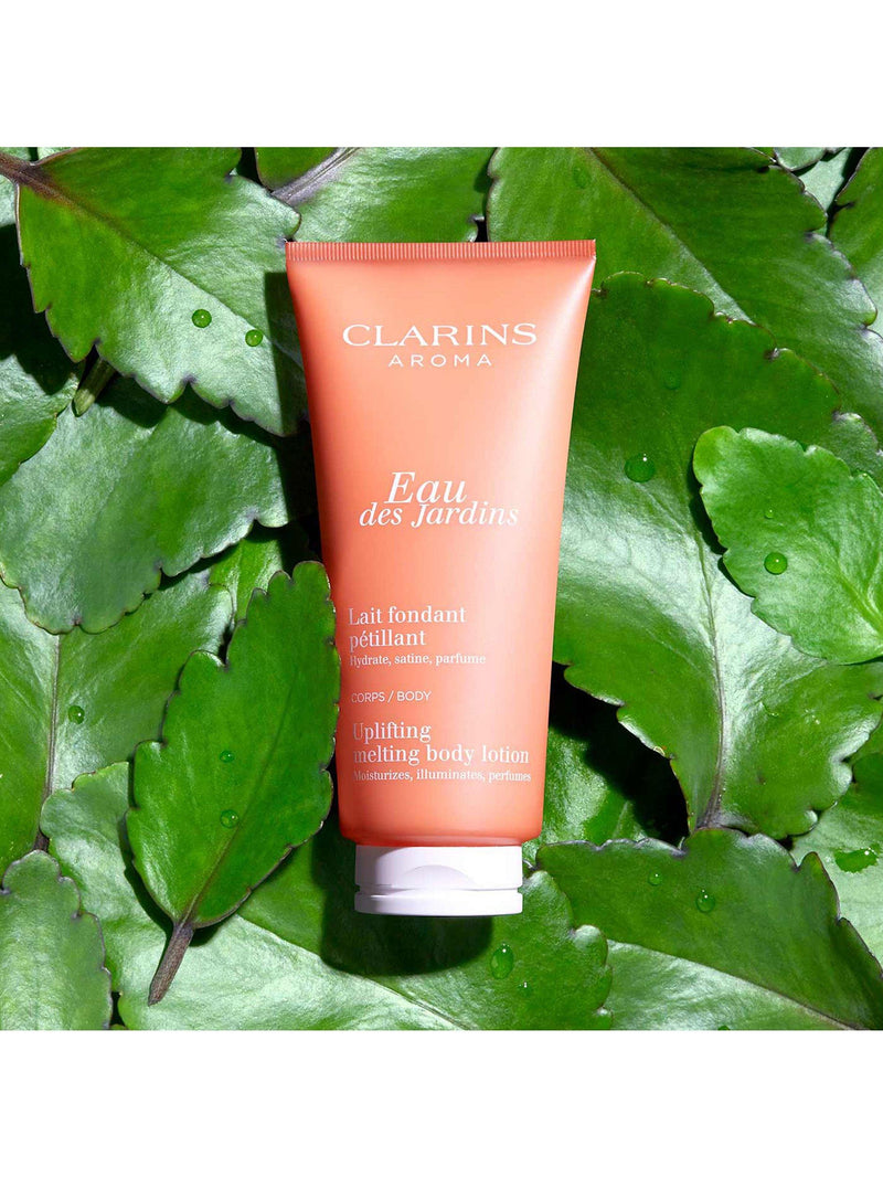 Clarins Eau des Jardins melting body lotion 200ml - British product