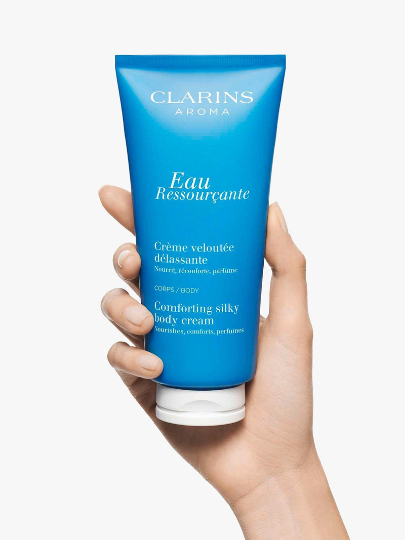 Clarins Eau Ressourçante Comforting Silky Body Cream 200ml (British brand)
