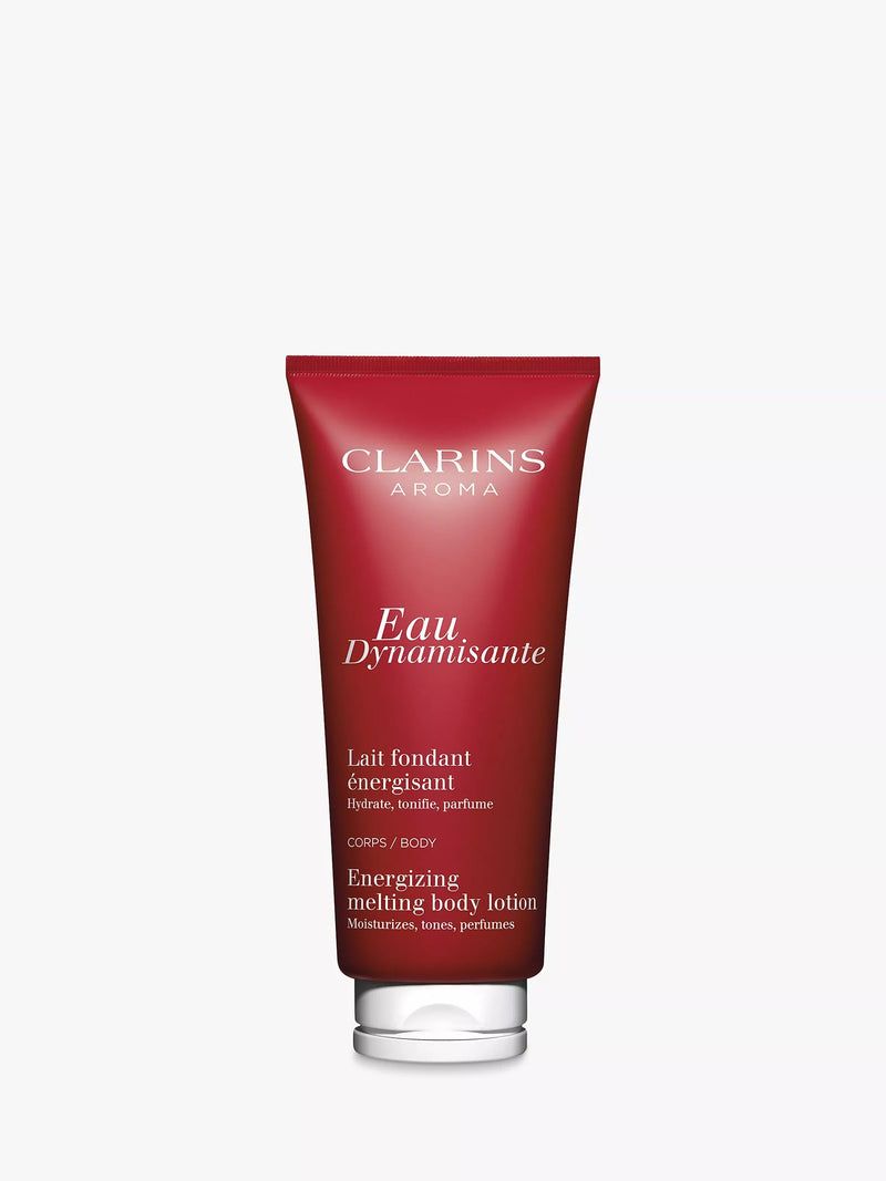 Clarins Eau Dynamisante energising melting body lotion 200ml (British brand)