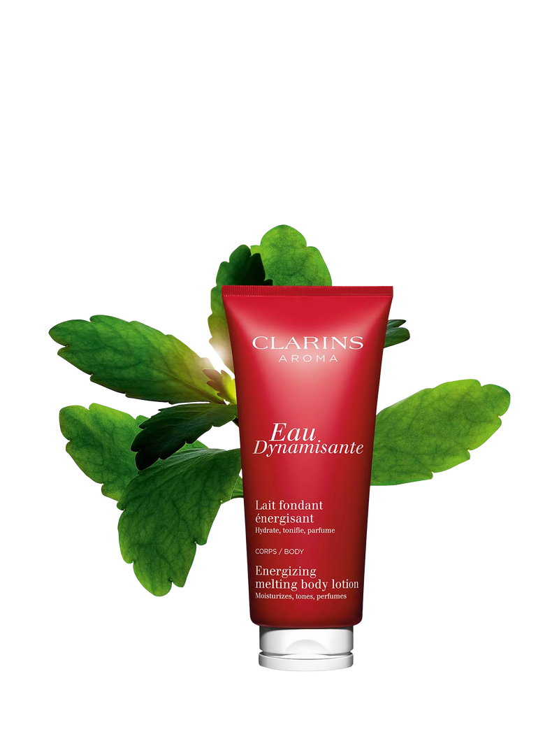 Clarins Eau Dynamisante energising melting body lotion 200ml (British brand)