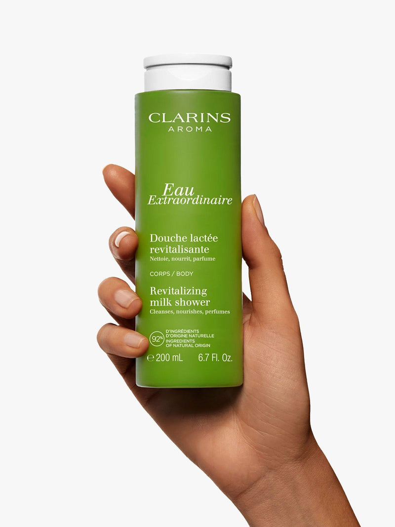 Clarins Eau Extraordinaire Revitalising Shower Milk 200ml - British product