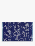 Mini Moderns Frutti di Mare bath mat in midnight, imported from the UK