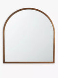 John Lewis solid oak overmantel mirror 101x90cm - British product