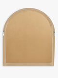 John Lewis solid oak overmantel mirror 101x90cm - British product