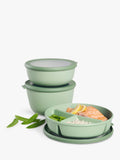 Mepal round bento bowl Nordic Sage 1L, imported from the UK