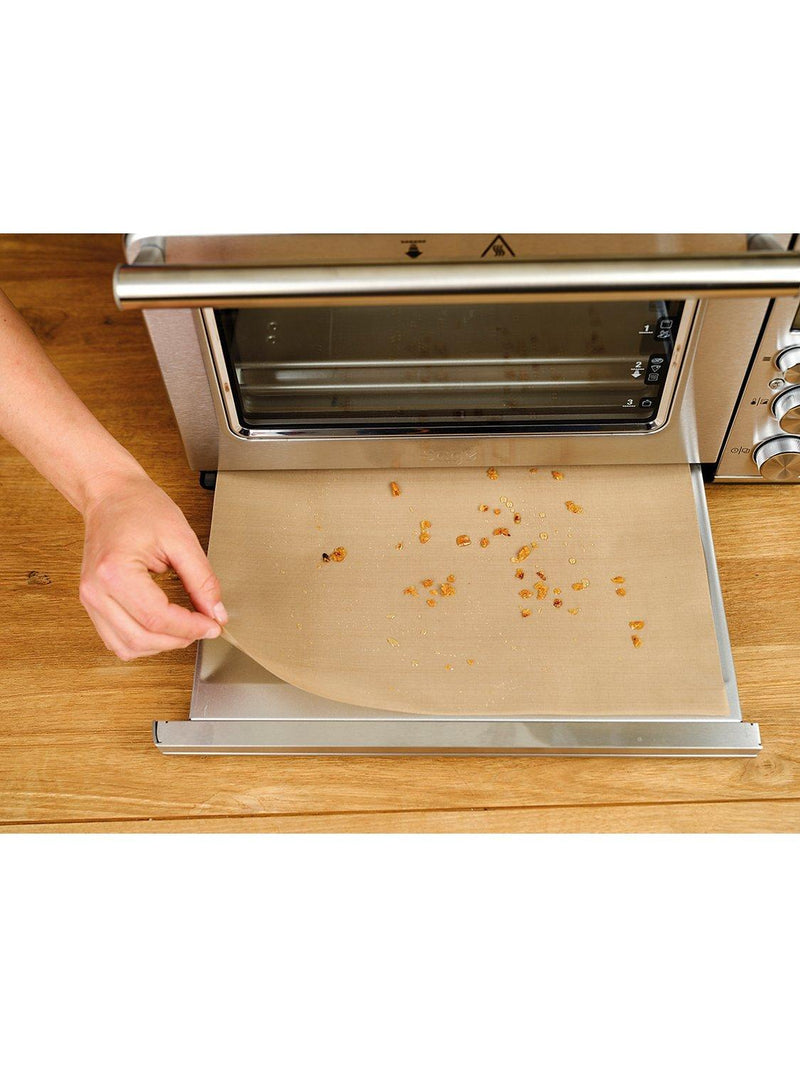 NoStik rectangular reusable non-stick air fryer liner pack of 2, UK version