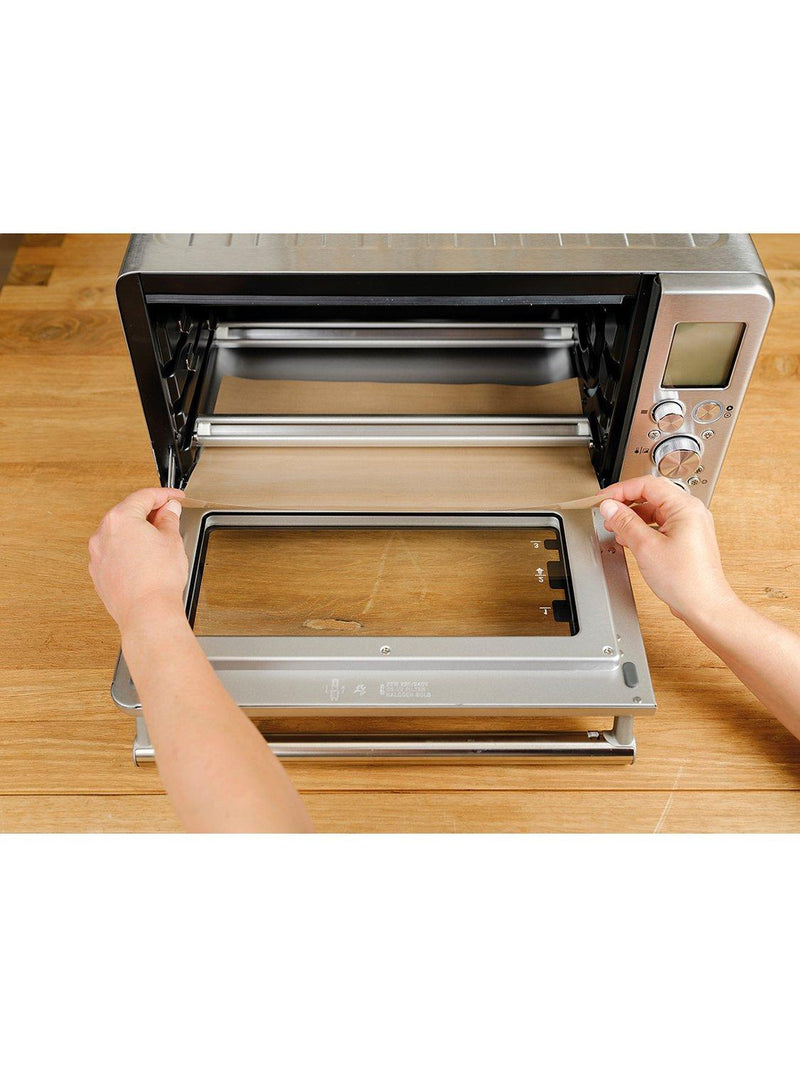NoStik rectangular reusable non-stick air fryer liner pack of 2, UK version