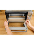 NoStik rectangular reusable non-stick air fryer liner pack of 2, UK version